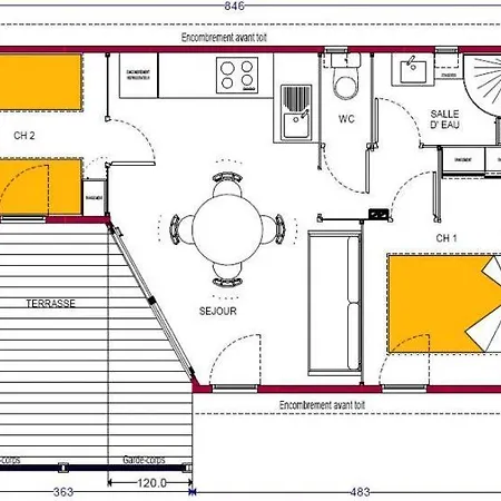 Holiday home Le Saumon